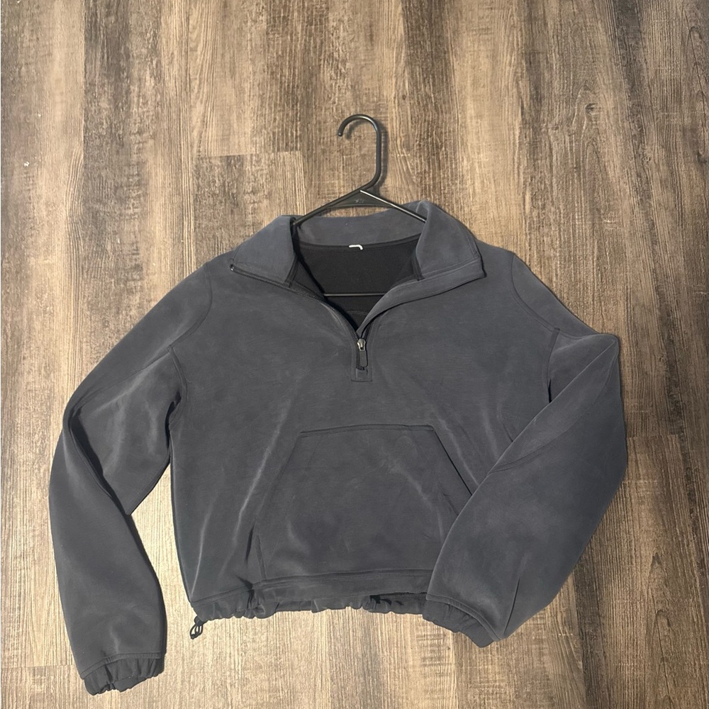 Lululemon Black Quarter-Zip Sweater
